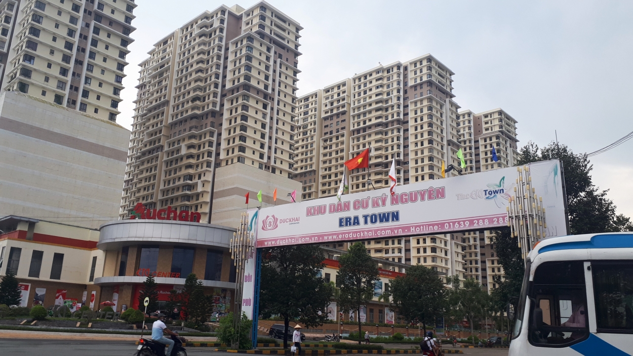 Khu dân cư Era Town cách 10 km vẫn bị ảnh hưởng từ Bãi rác Đa Phước.