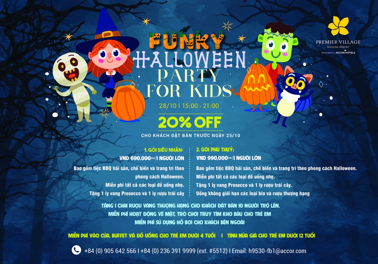 Halloween  Premier Village Danang Resort