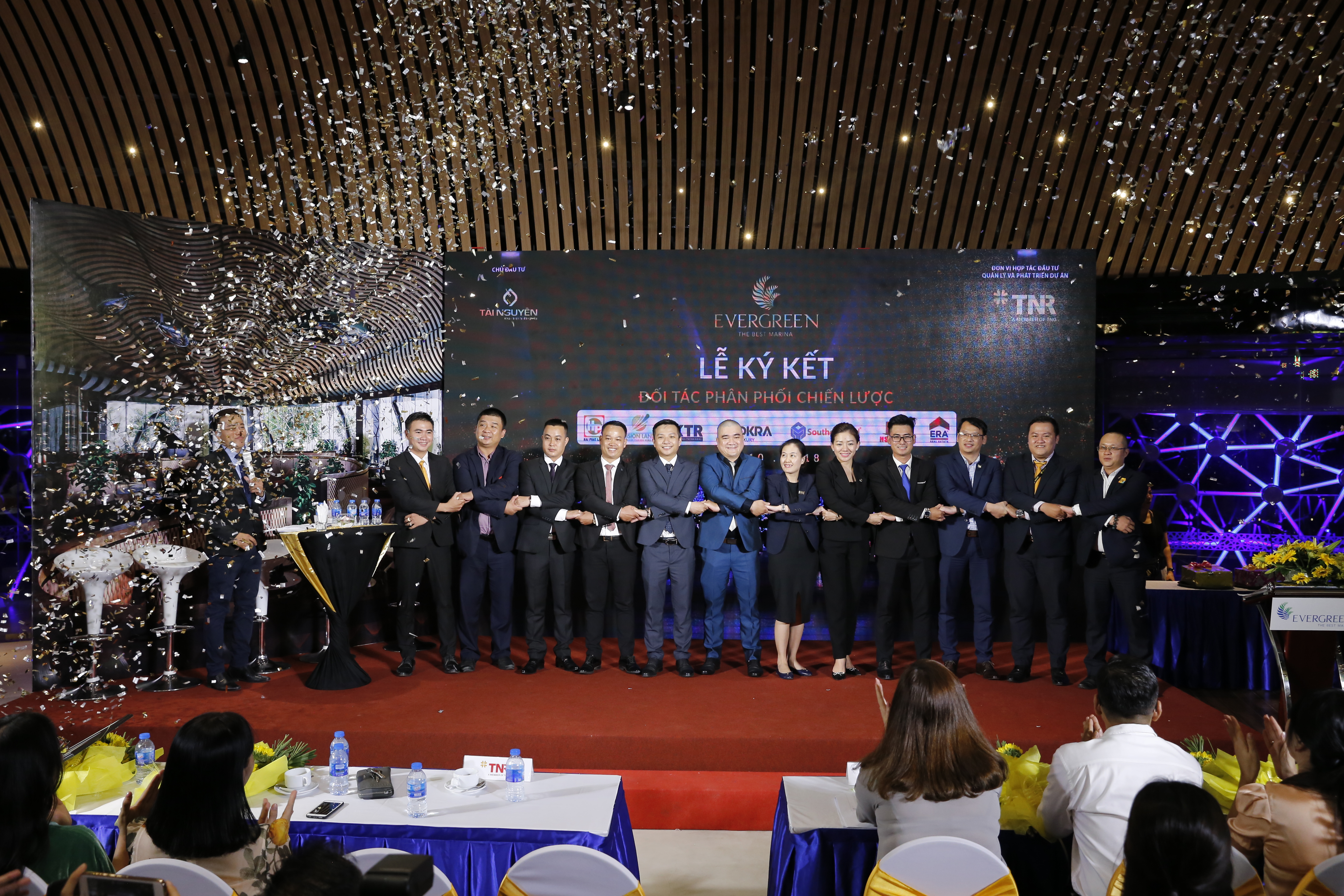 TNR Holdings Việt Nam thiết lập quan hệ hợp tác chiến lược siêu dự án EverGreen