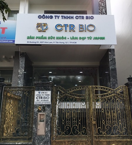 Trụ sở Công ty TNHH CTR Bio.