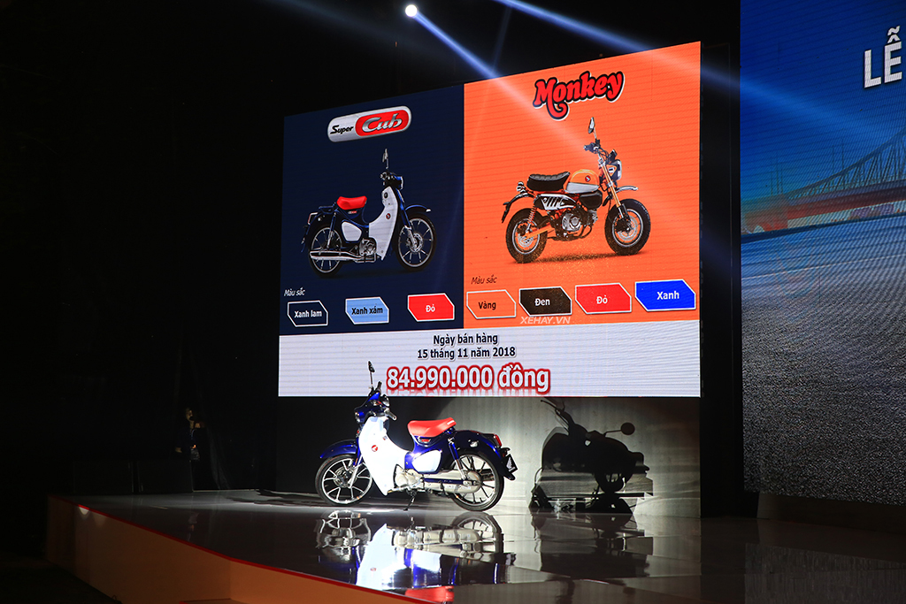 Honda Việt Nam ra mắt Monkey 125 và SuperCub 125 hoàn toàn mới, đồng giá 85 triệu đồng