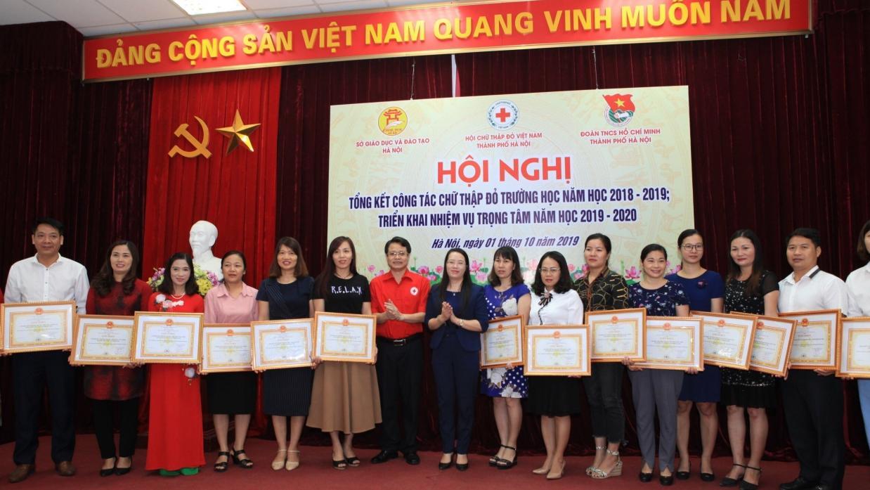 Hoạt động chữ thập đỏ tại các trường học lan tỏa và đi vào nền nếp