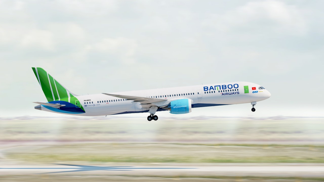 Tháng 10, Bamboo Airways đón máy bay Boeing B787-9 Dreamliner