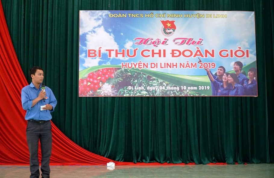 Huyện đoàn Di Linh (Lâm Đồng) tổ chức Hội thi Bí thư Chi đoàn giỏi năm 2019