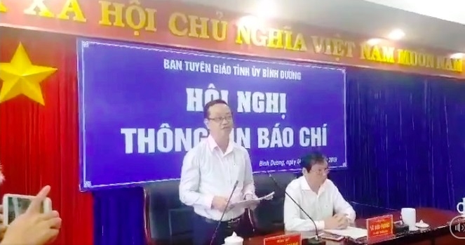 Ông Bùi Minh Thạnh, Chánh Văn phòng Tỉnh ủy tỉnh Bình Dương cho biết, vụ việc đang được thanh tra, làm rõ những dấu hiệu sai phạm tại khu đất 43ha tại Khu đô thị thương mại dịch vụ Tân Phú