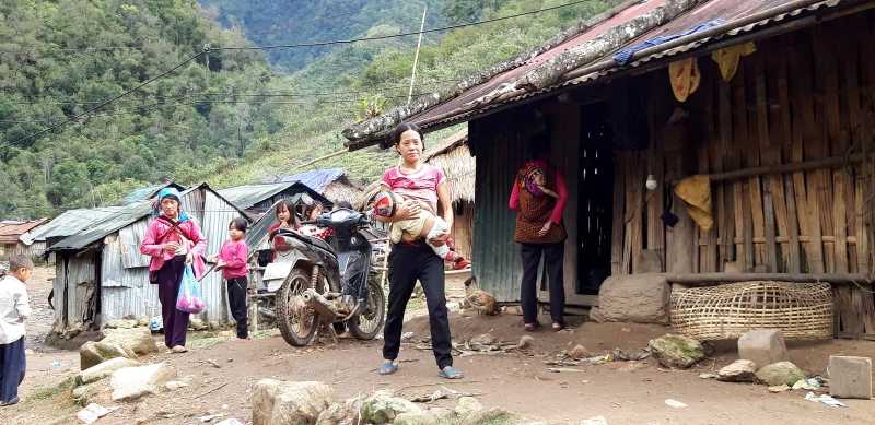 Cuộc sống khó khăn của người dân tộc thiểu số La Hủ ở bản Hà Xi, xã Pa Ủ, huyện Mường Tè, tỉnh Lai Châu