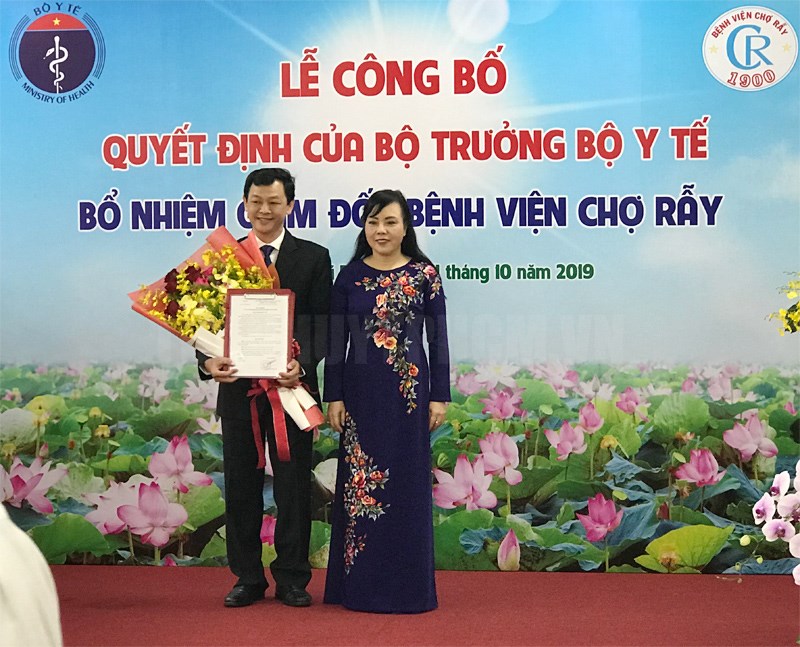 Bác sĩ 46 tuổi trở thành giám đốc Bệnh viện Chợ Rẫy