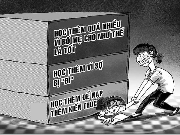 “Đốt tiền” cho con đi học thêm – lợi bất cập hại