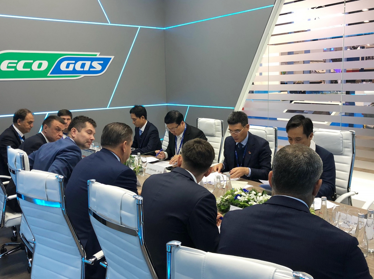 Cuộc hội đàm, trao đổi của PV GAS với các đối tác Nga