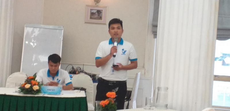 Anh Trương Phi Long đến từ quận Long Biên chia sẻ về hoạt động tình nguyện