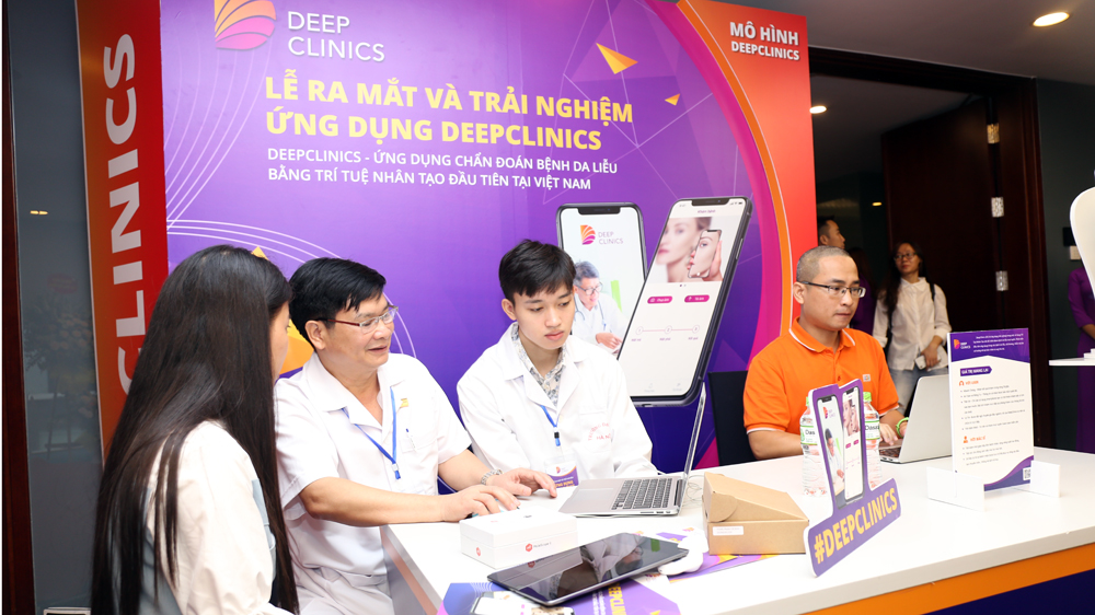 Lễ ra mắt ứng dụng chẩn đoán bệnh da liễu bằng trí tuệ nhân tạo đầu tiên tại Việt Nam - DeepClinics