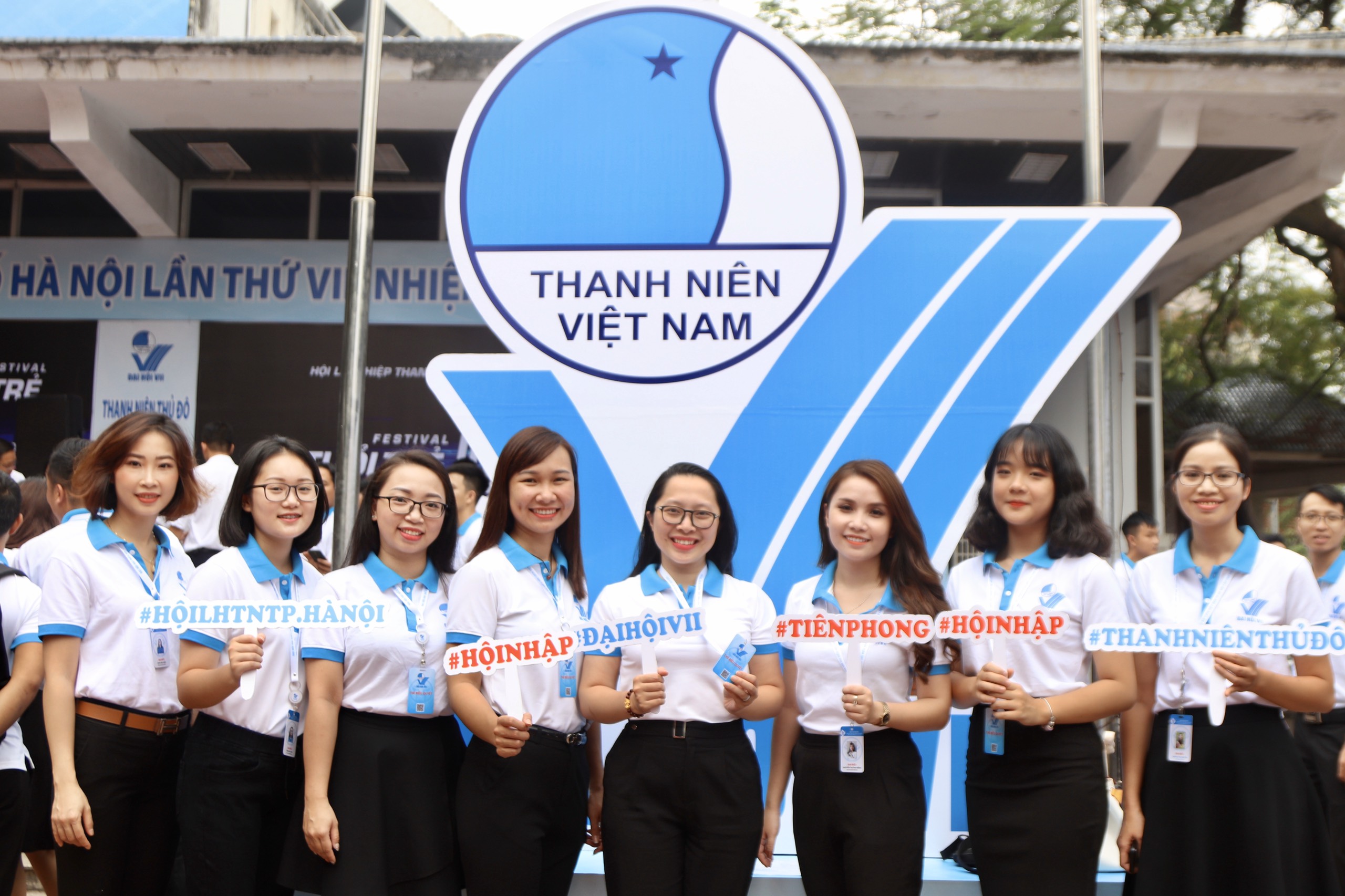 Những “hot girl” của Đại hội Hội LHTN TP Hà Nội lần thứ VII
