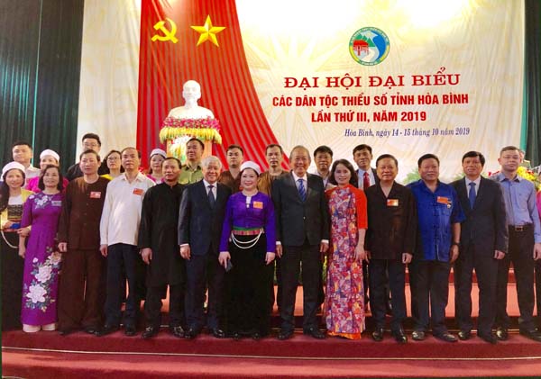 Đại hội Đại biểu các DTTS tỉnh Hòa Bình: Phát huy nội lực, chung sức xây dựng quê hương