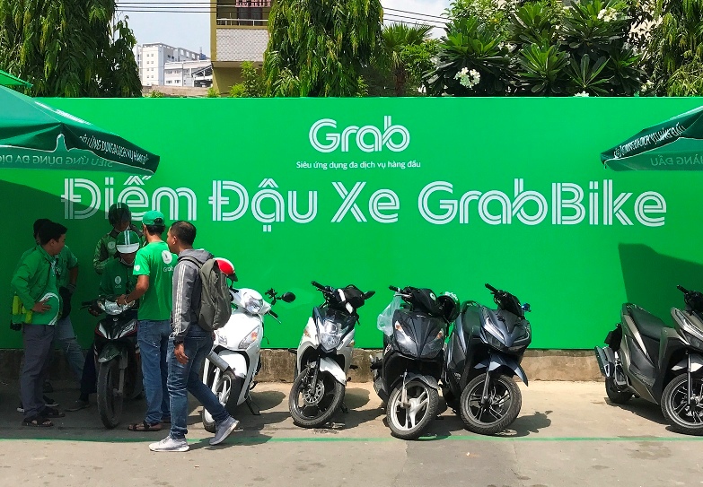 Grab thử nghiệm khu vực đón trả hành khách GrabBike tại Bến xe Miền Đông