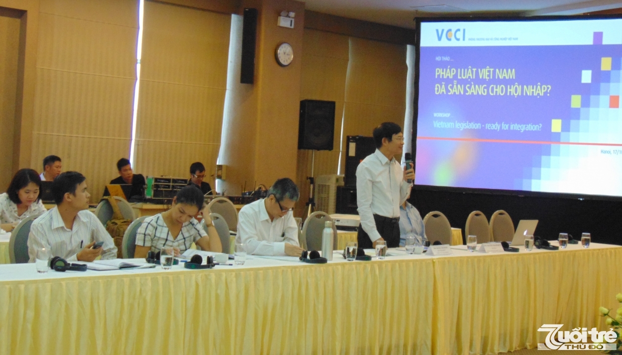 Việt Nam đang tích cực tham gia vào các hiệp định thương mại quốc tế sẽ có nhiều văn bản pháp luật cần phải xem xét và sửa đổi để phù hợp với các cam kết quốc tế