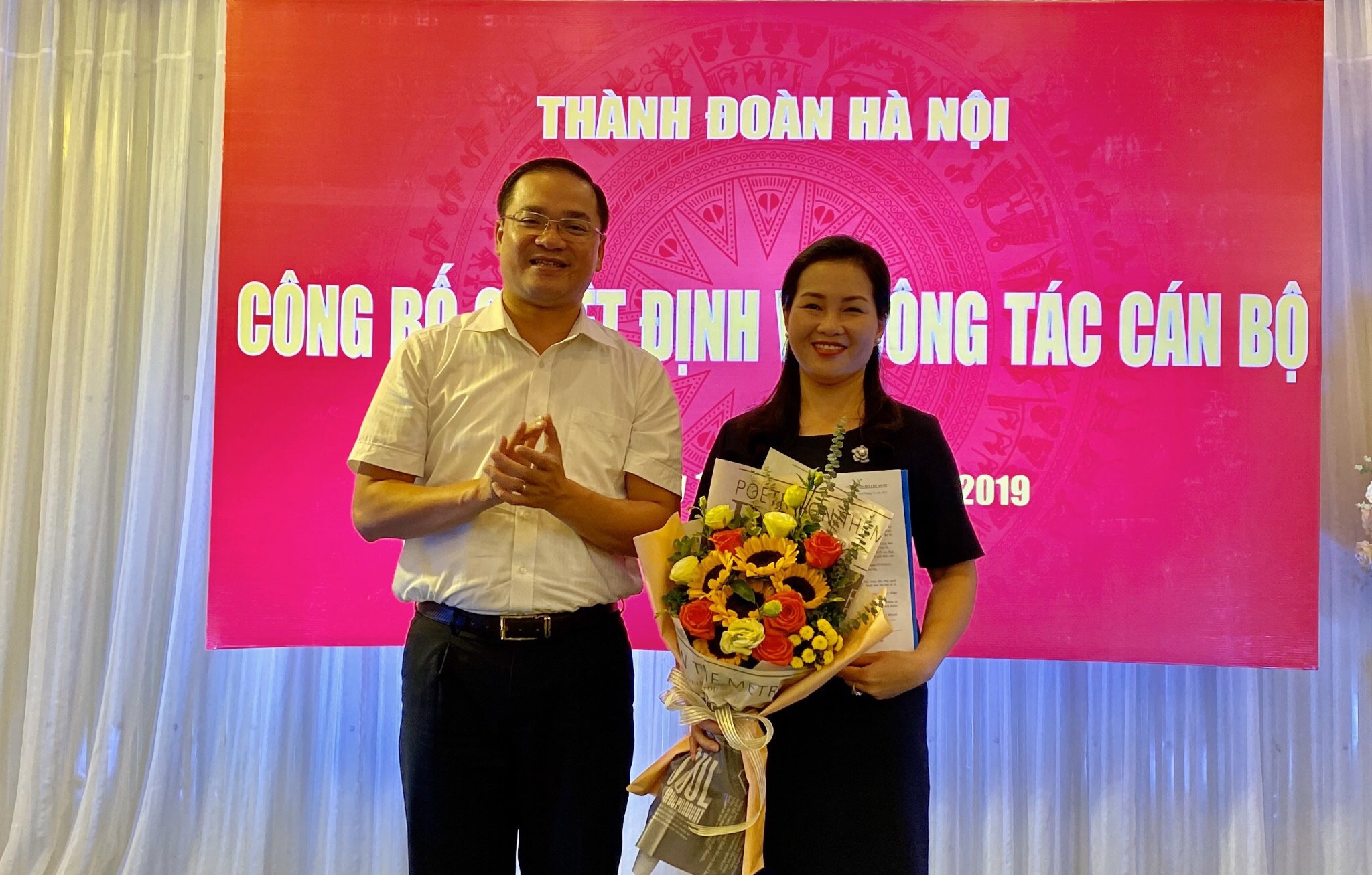 Đồng chí Dương Việt Hà giữ chức Giám đốc Cung Thanh niên Hà Nội