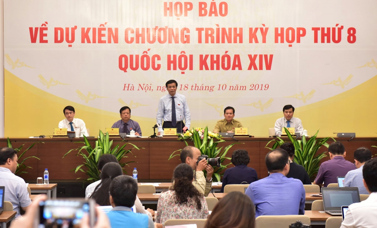 Kỳ họp thứ 8 Quốc hội khóa XIV sẽ dành 3 ngày cho hoạt động chất vấn