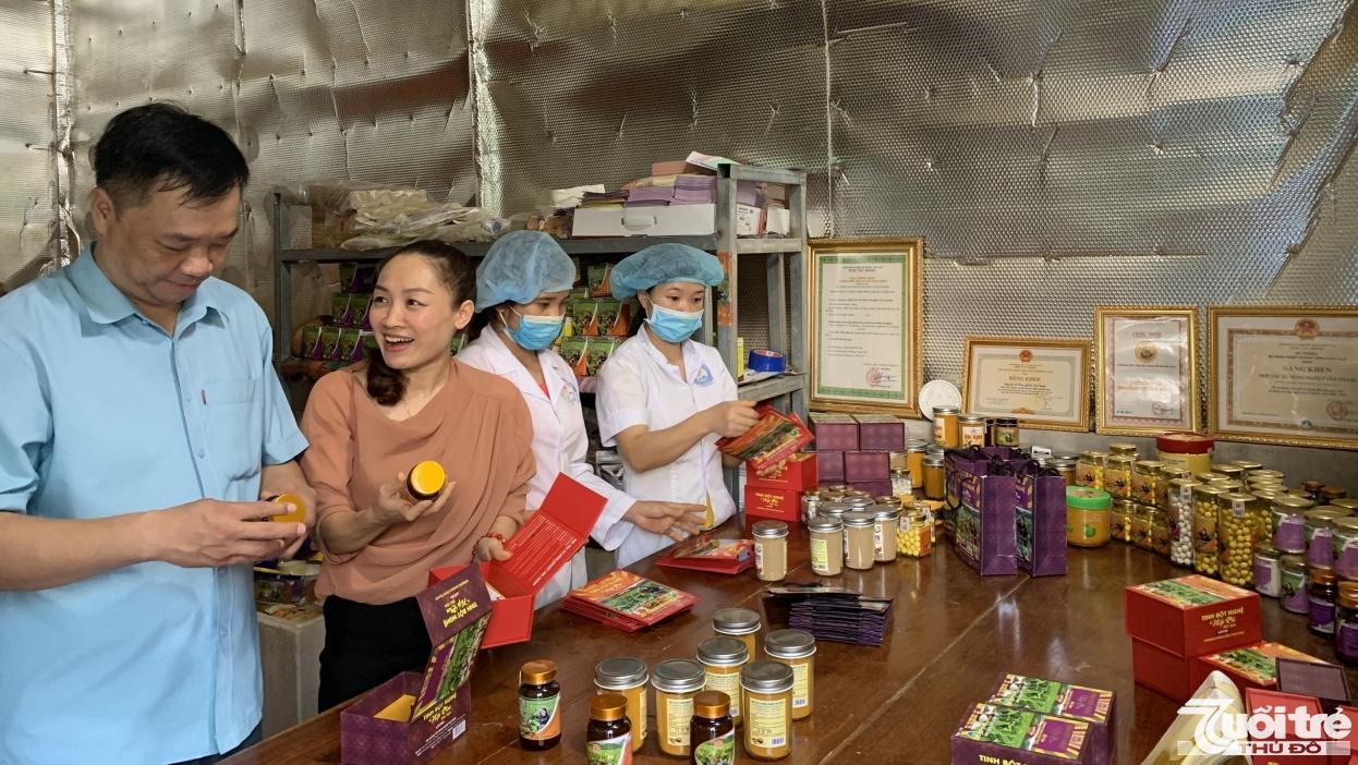Chị Nguyễn Thị Hồng Minh, Giám đốc Hợp tác xã nông nghiệp Tân Thành mong muốn đưa sản phẩm nông sản của địa phương vươn ra các thị trường nước ngoài