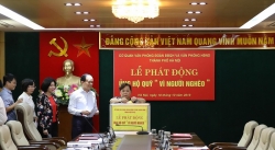 Cơ quan Đoàn đại biểu Quốc hội và HĐND TP Hà Nội ủng hộ Quỹ “Vì người nghèo”