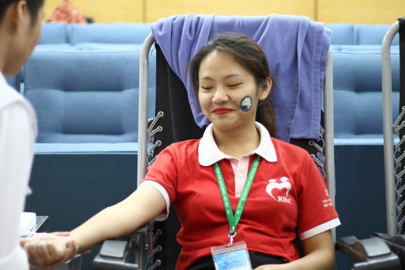 Lê Kiều Trang, Phó Chủ tịch Hội Thanh niên vận động hiến máu Hà Nội