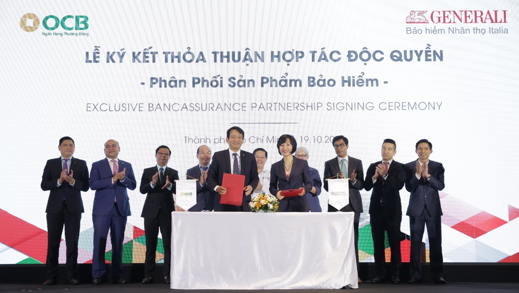 Generali Việt Nam và OCB chính thức bắt tay với hợp tác bancassurance độc quyền
