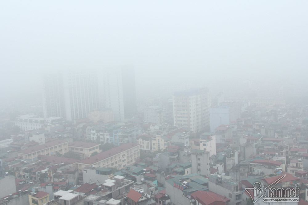 Bắc bộ sáng sớm có sương mù