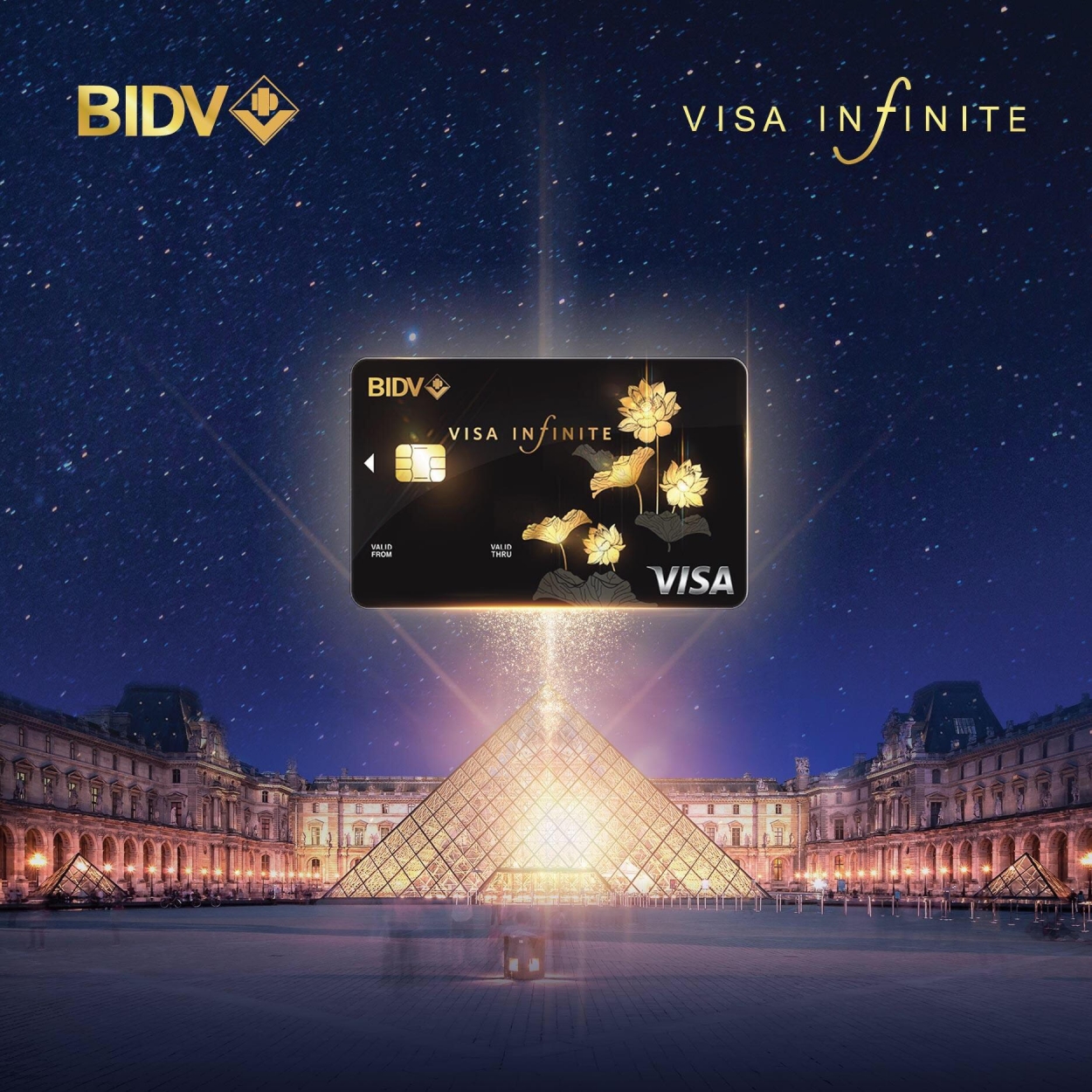 Thẻ tín dụng quốc tế BIDV Visa Infinite