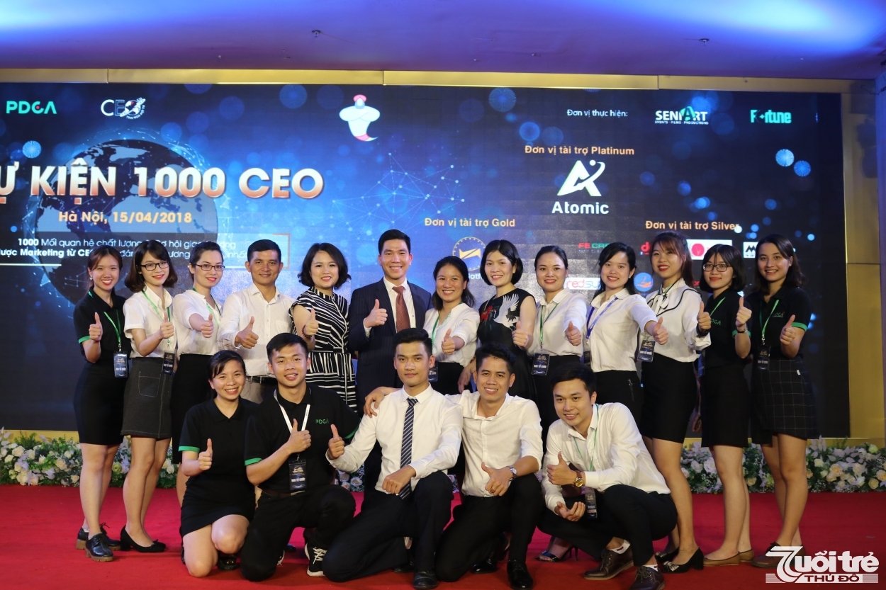 Ban tổ chức sự kiện CEO 2018