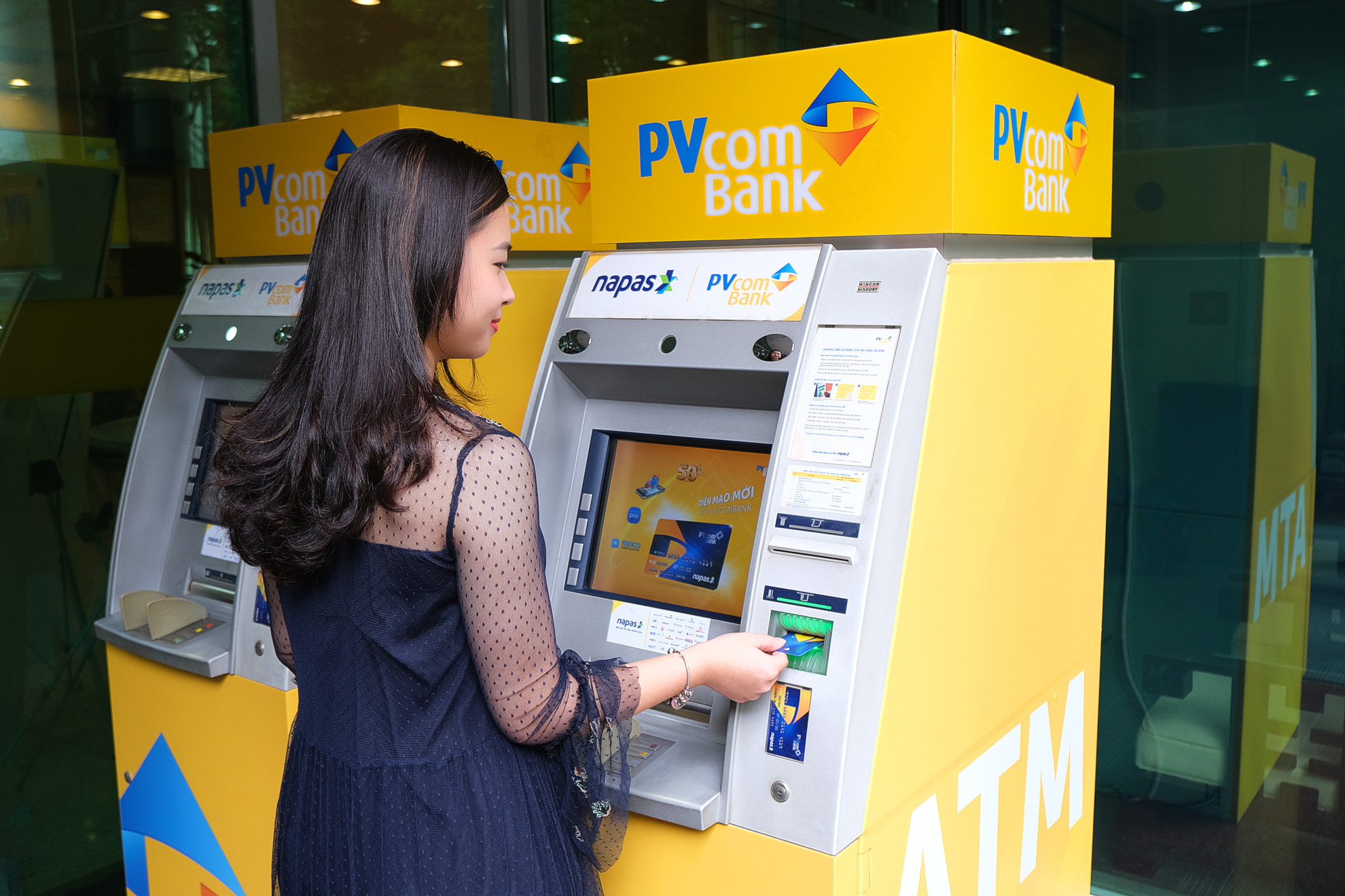 PVcomBank nâng cấp tính năng mới cho hệ thống máy ATM