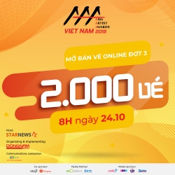 AAA 2019 chỉ tung ra 2000 vé cho đợt mở bán lần 3