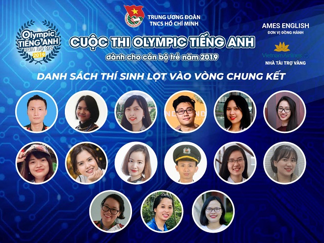 Chung kết toàn quốc Olympic tiếng Anh dành cho cán bộ trẻ năm 2019 sẽ diễn ra vào tối 26/10