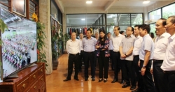 Đoàn công tác thành phố Hà Nội thăm doanh nghiệp điển hình của tỉnh Thái Bình