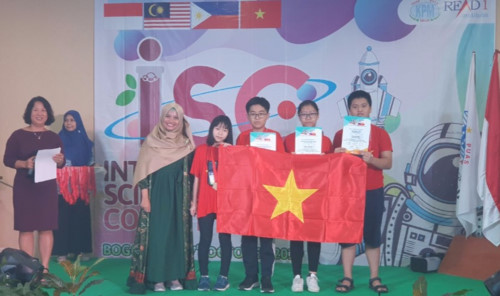 Học sinh Việt Nam đoạt 39 huy chương tại cuộc thi Khoa học quốc tế ISC 2019