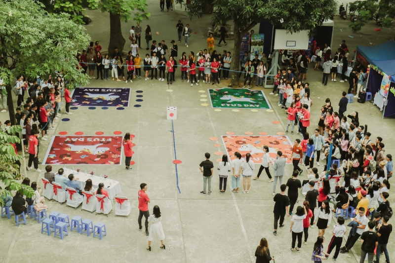 Các trò chơi đầy sắc màu trong ngày hội FTU's Day 2019 của sinh viên trường Đại học Ngoại thương