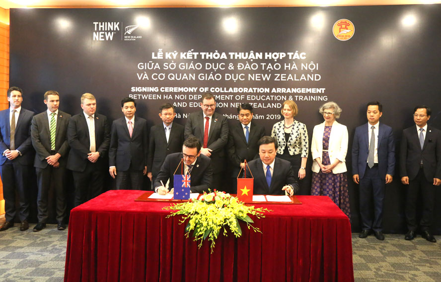 Hà Nội hợp tác với New Zealand trong bồi dưỡng nhân tài