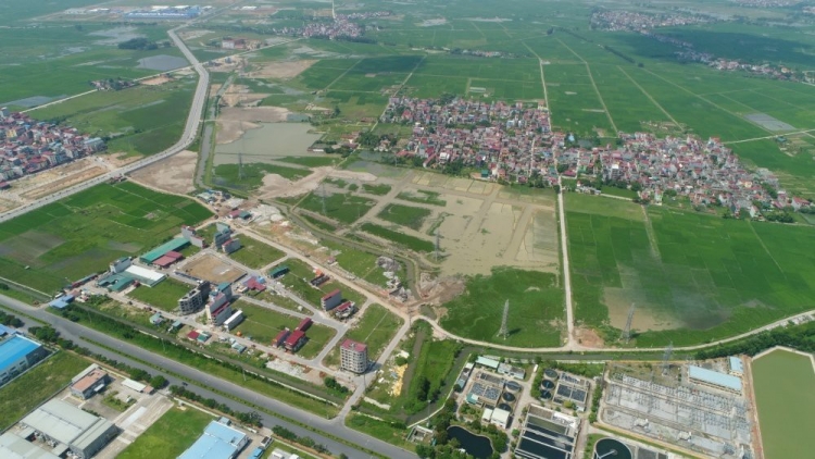 Dự án đầu tư xây dựng hạ tầng kỹ thuật khu nhà ở đấu giá quyền sử dụng đất tạo vốn thôn Lạc Nhuế cũng do công ty này trúng thầu
