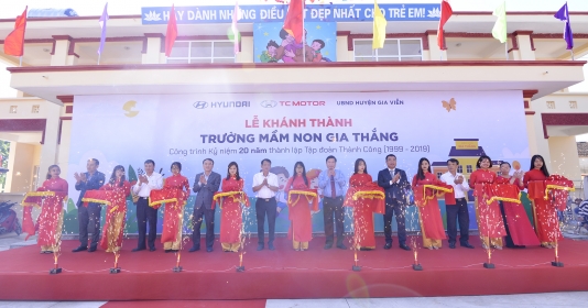 TC MOTOR khánh thành  “Ngôi trường mơ ước" tại Ninh Bình