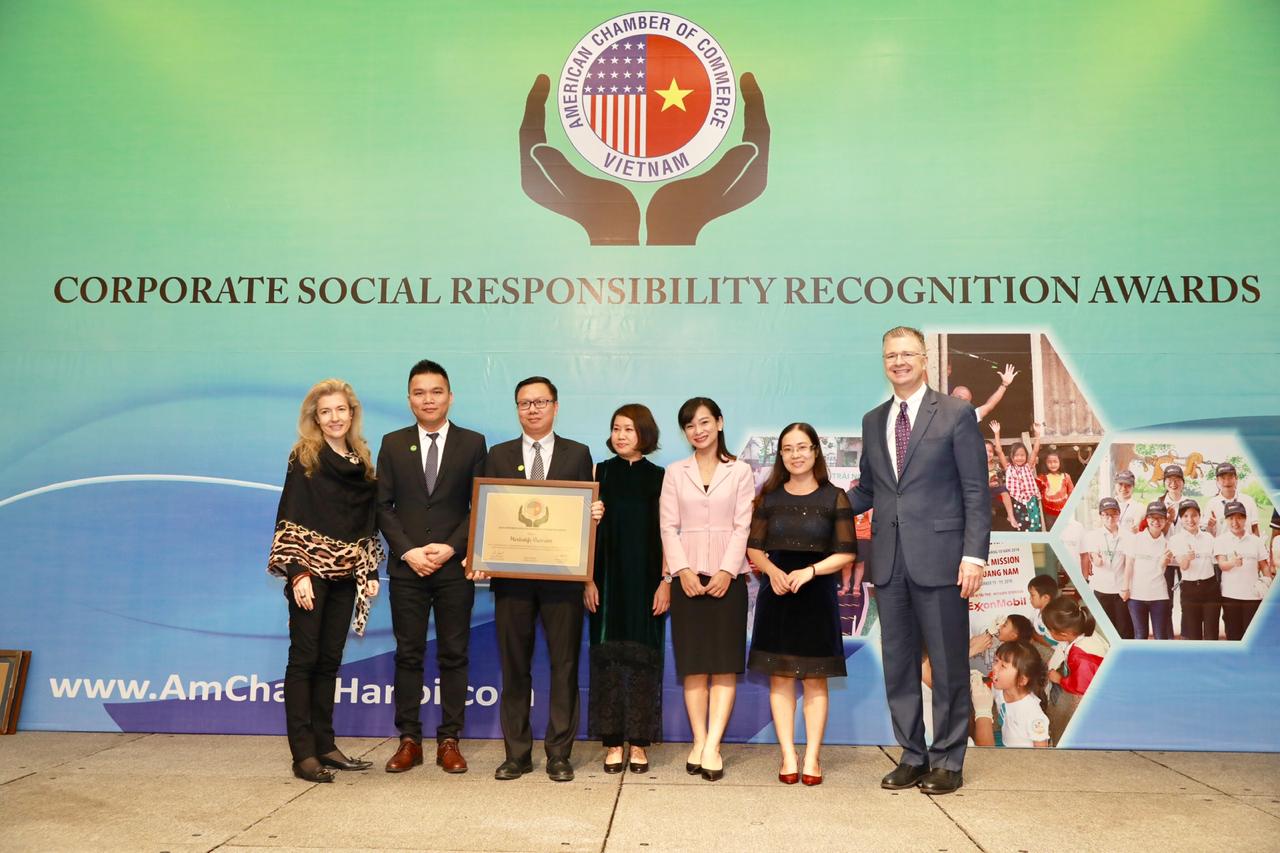 Herbalife Vietnam nhận Giải thưởng Trách nhiệm xã hội doanh nghiệp 2019