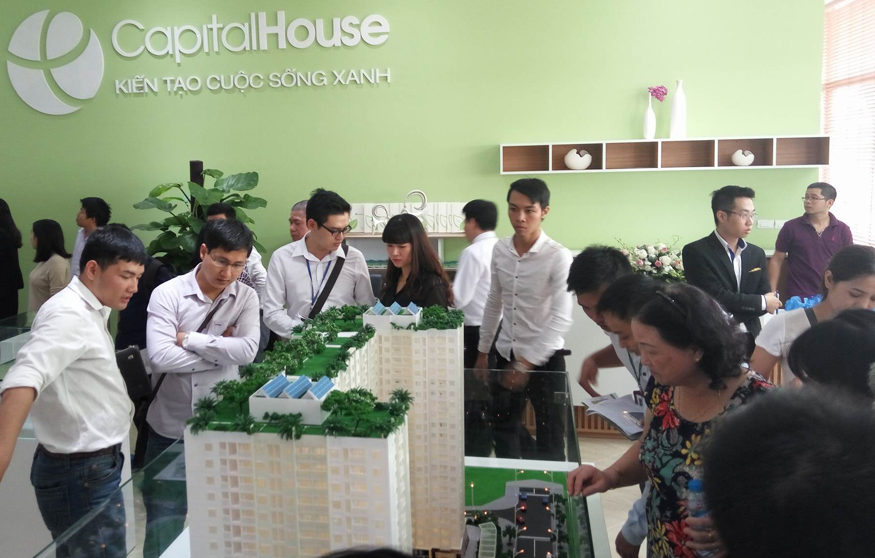 Dự án nhà giá rẻ đầu tiên tại Việt Nam đạt được chứng chỉ xanh quốc tế EDGE khai trương căn hộ mẫu