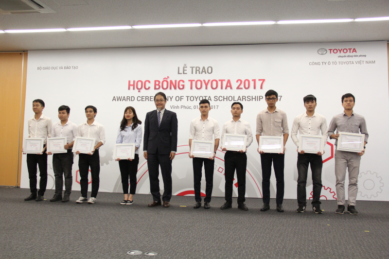 Học bổng Toyota dành cho sinh viên Việt Nam