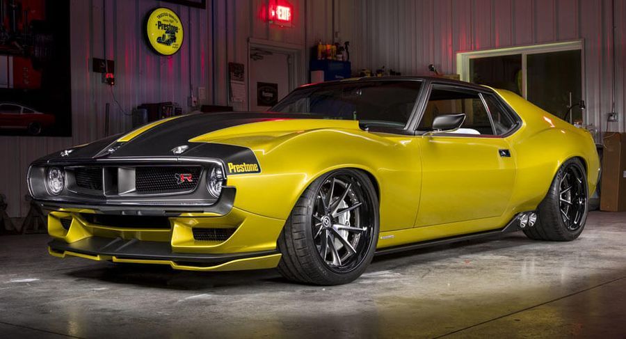 AMC Javelin AMX 1.036 mã lực mang sức mạnh của Hellcat đến SEMA 2017