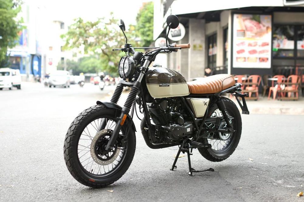 Brixton BX 150 Classic phiên bản giới hạn cập bến Việt Nam giá 59,5 triệu đồng