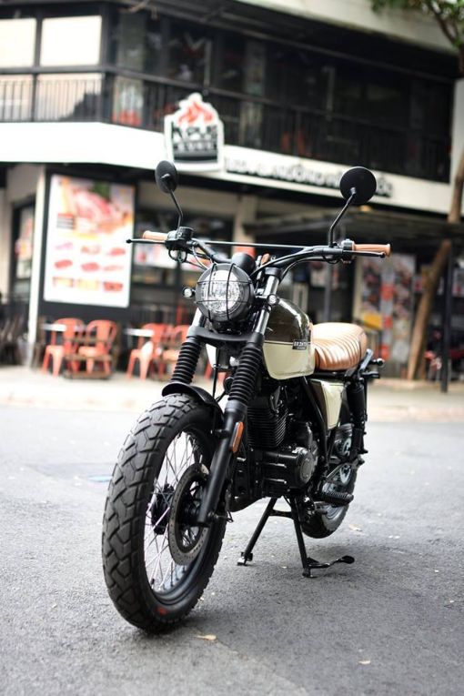 Brixton BX 150 Classic phiên bản giới hạn cập bến Việt Nam giá 59,5 triệu đồng