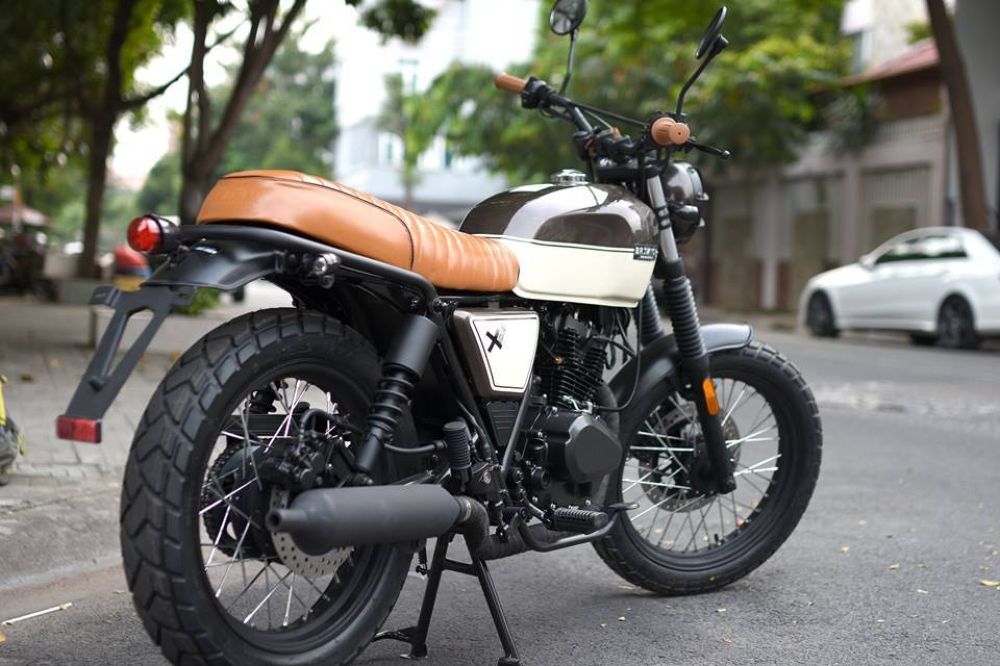 Brixton BX 150 Classic phiên bản giới hạn cập bến Việt Nam giá 59,5 triệu đồng