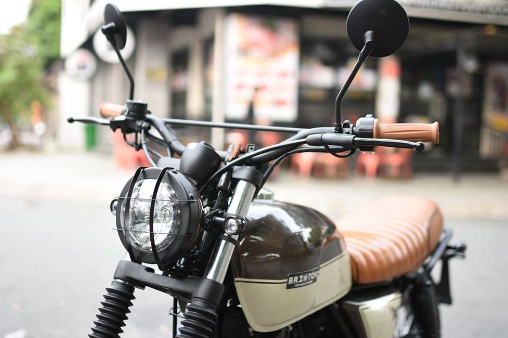 Brixton BX 150 Classic phiên bản giới hạn cập bến Việt Nam giá 59,5 triệu đồng