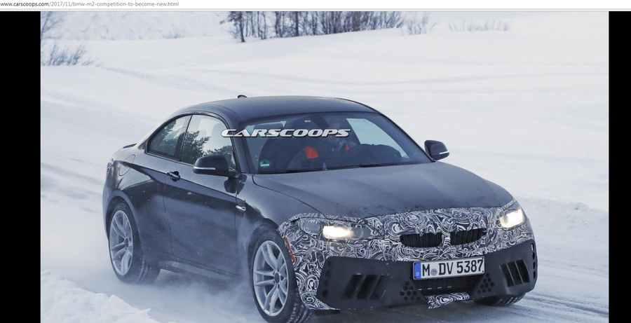 BMW M2 Competition sẽ là phiên bản tiêu chuẩn của dòng M2