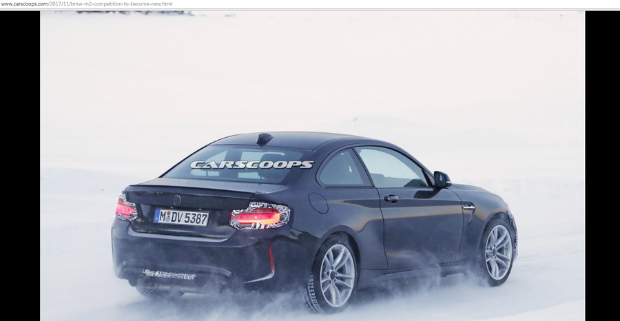 BMW M2 Competition sẽ là phiên bản tiêu chuẩn của dòng M2