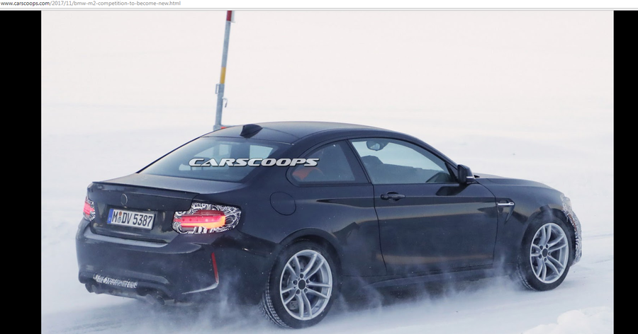 BMW M2 Competition sẽ là phiên bản tiêu chuẩn của dòng M2