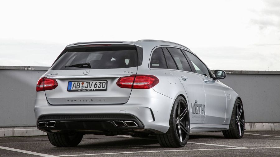 Qua tay VÄTH, Mercedes-AMG C63 Estate vượt mặt C63 S Estate với 700 mã lực