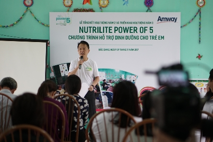 Hơn 2.000 trẻ em được cải thiện dinh dưỡng nhờ Nutrilite Power of 5